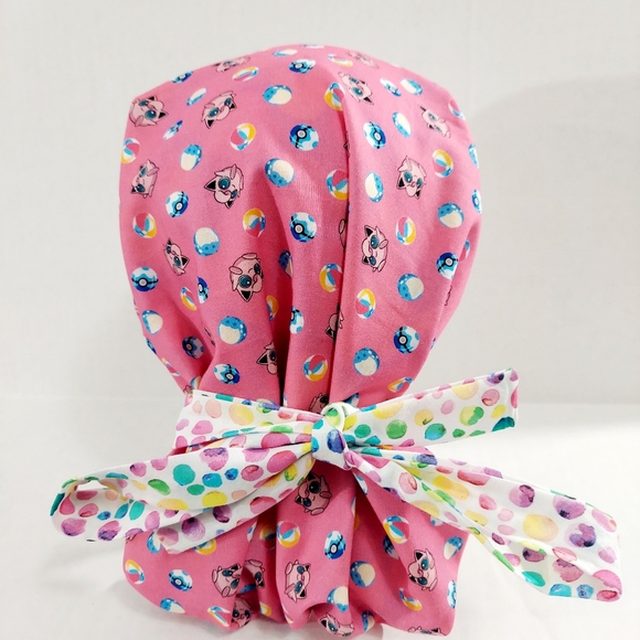 Pokemon, Scrub Cap, Surgery Hat, Reversible, Surgical Cap - Picture 9 of 9